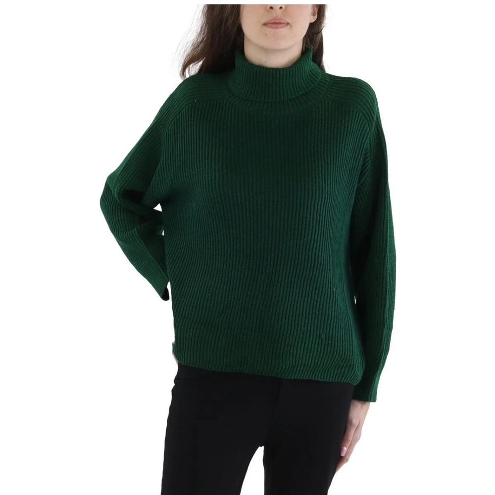 BCBGeneration Hunter Green Turtleneck Sweater
